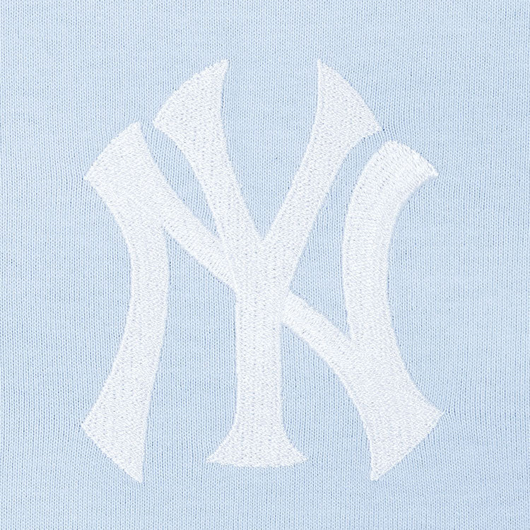 New York Yankees MLB Color Era Soft Blue Long Sleeve T-Shirt