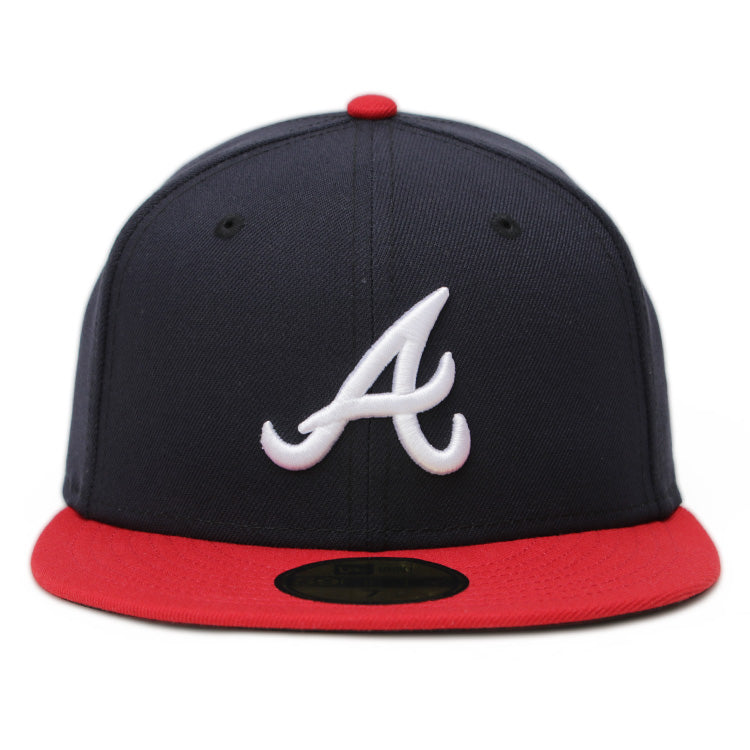 Atlanta Braves MLB AC Perf HM 2017 Red Navy 59FIFTY Fitted Cap