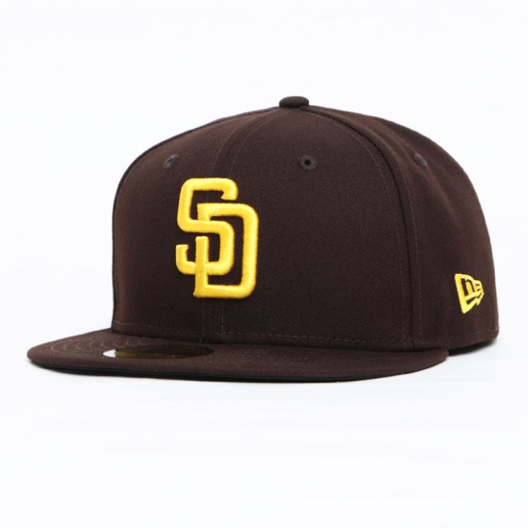 San Diego Padres MLB AC Perf GM 2020 Brown 59FIFTY Fitted Cap (ESSENTIAL)