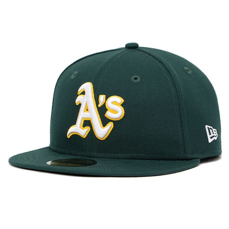 Oakland Athletics MLB AC Perf Dark Green 59FIFTY Cap (ESSENTIAL)