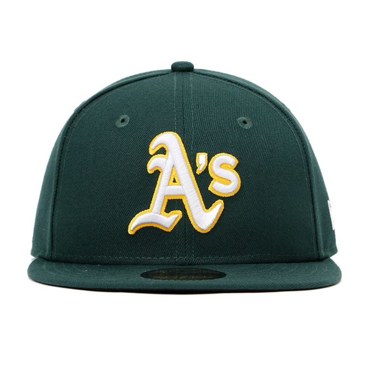 Oakland Athletics MLB AC Perf Dark Green 59FIFTY Cap (ESSENTIAL)