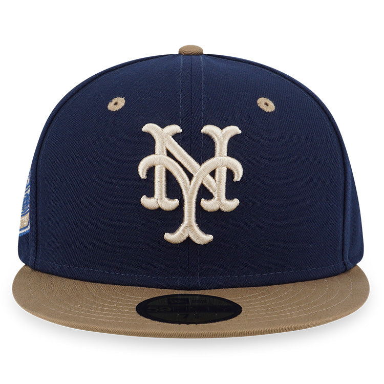 New York Mets MLB Cooperstown Oceanside Blue 59FIFTY Fitted Cap