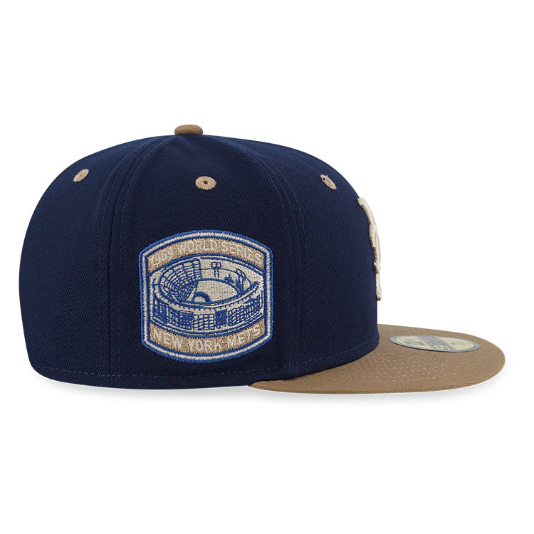 New York Mets MLB Cooperstown Oceanside Blue 59FIFTY Fitted Cap