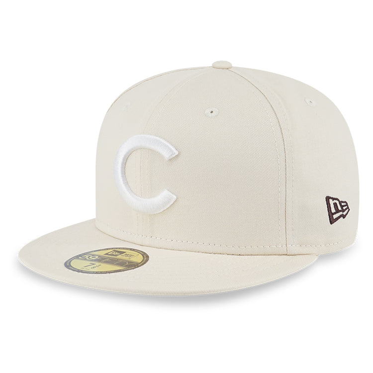 Chicago Cubs MLB Coconut Light Cream 59Fifty Fitted Cap