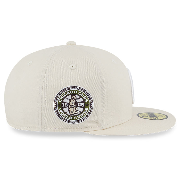 Chicago Cubs MLB Coconut Light Cream 59Fifty Fitted Cap