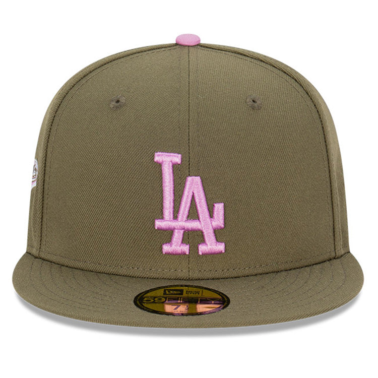 Los Angeles Dodgers MLB Lavender Field 59FIFTY Fitted Cap