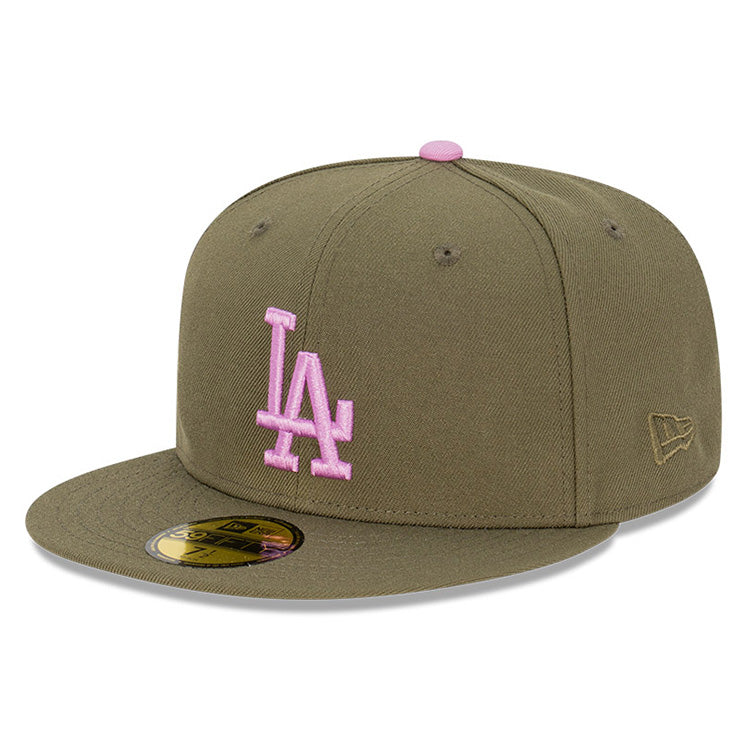 Los Angeles Dodgers MLB Lavender Field 59FIFTY Fitted Cap