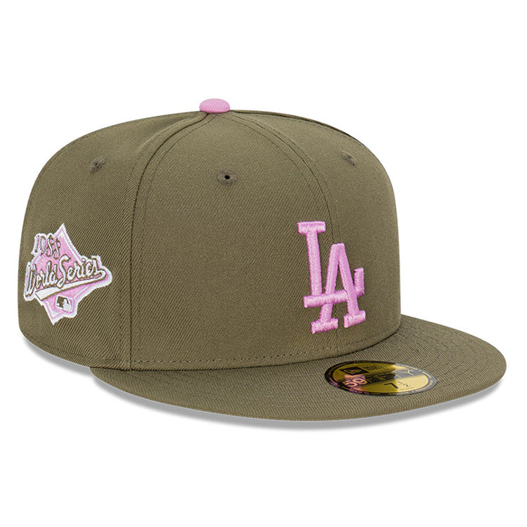 Los Angeles Dodgers MLB Lavender Field 59FIFTY Fitted Cap