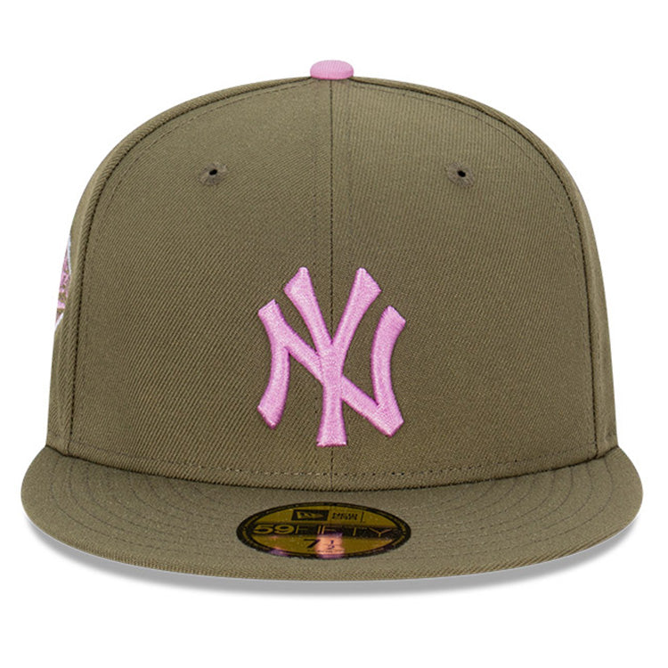 New York Yankees MLB Lavender Field 59FIFTY Fitted Cap