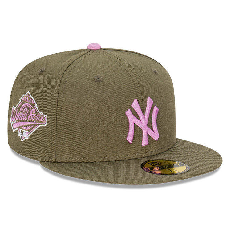 New York Yankees MLB Lavender Field 59FIFTY Fitted Cap