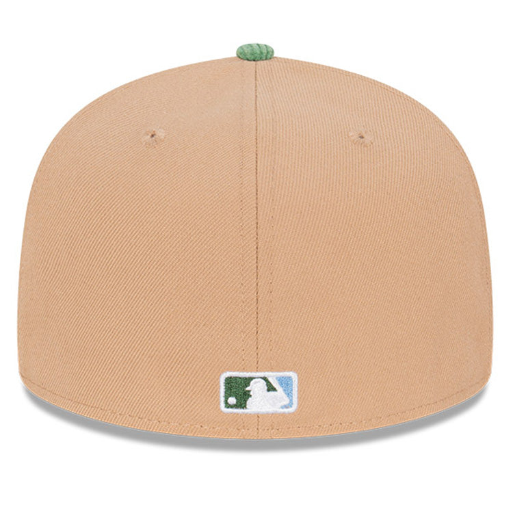 Pittsburgh Pirates MLB Oasis Corduroy Green Camel 59FIFTY Fitted Cap