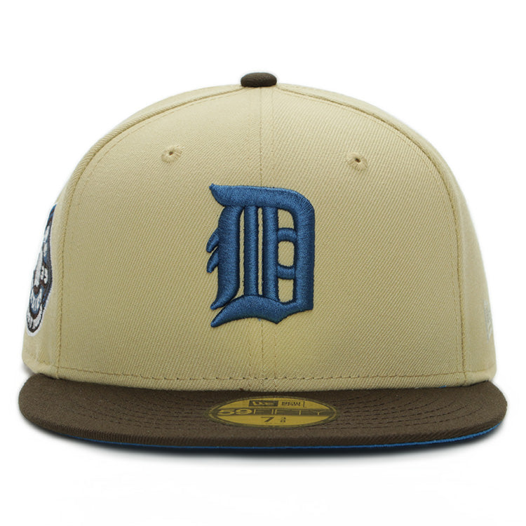 Detroit Tigers MLB Cooperstown World Series 1935 Egypt Vegas Gold 59FIFTY Fitted Cap