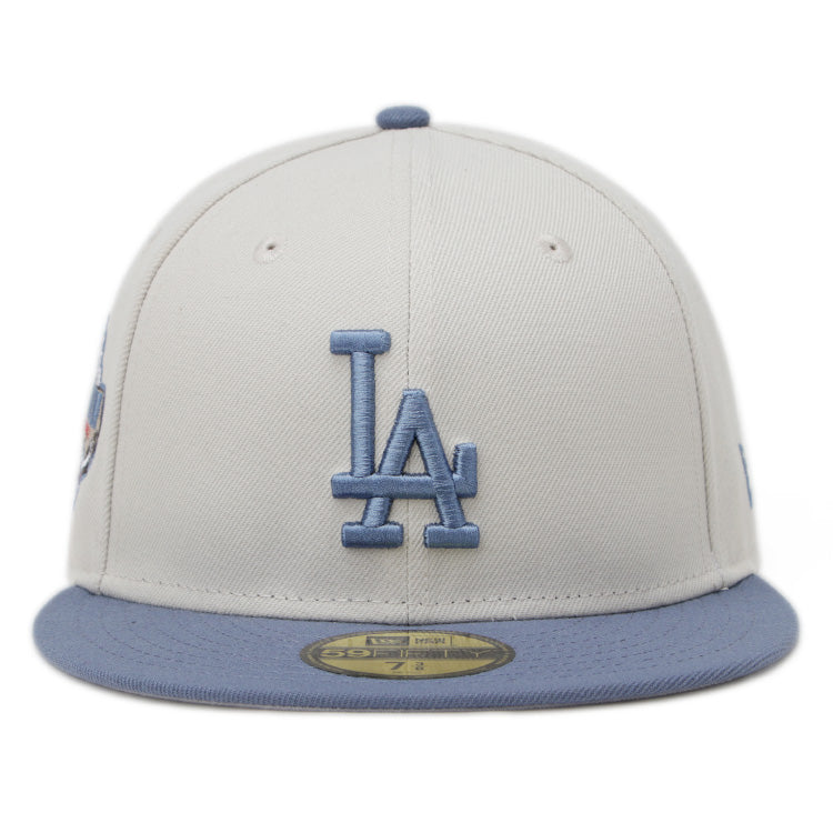 Los Angeles Dodgers MLB Stone Color Slate 59FIFTY Fitted Cap