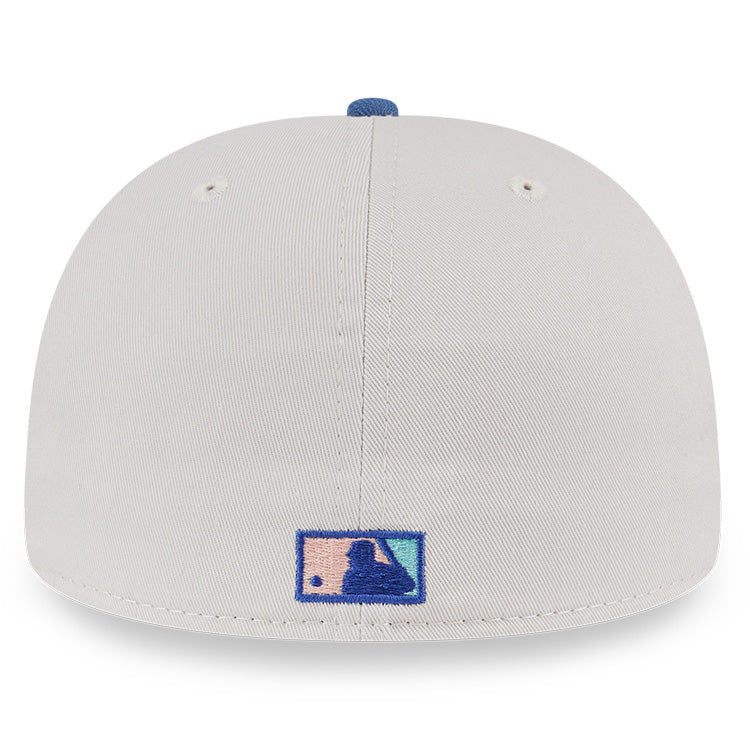 New York Yankees MLB Cooperstown Ocean Drive Blue Ivory 59FIFTY Fitted Cap