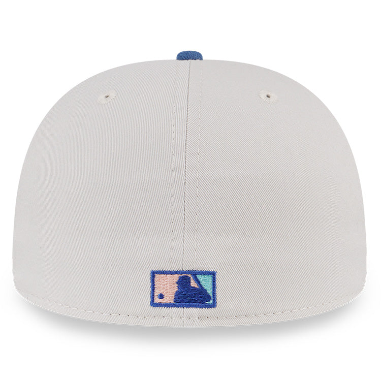 Detroit Tigers MLB Cooperstown Ocean Drive Blue Ivory 59FIFTY Fitted Cap