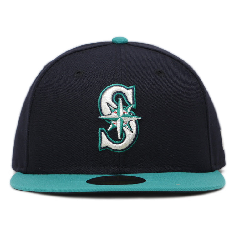 Seattle Mariners MLB AC Perf 2017 Northwest Green Navy 59FIFTY Fitted Cap