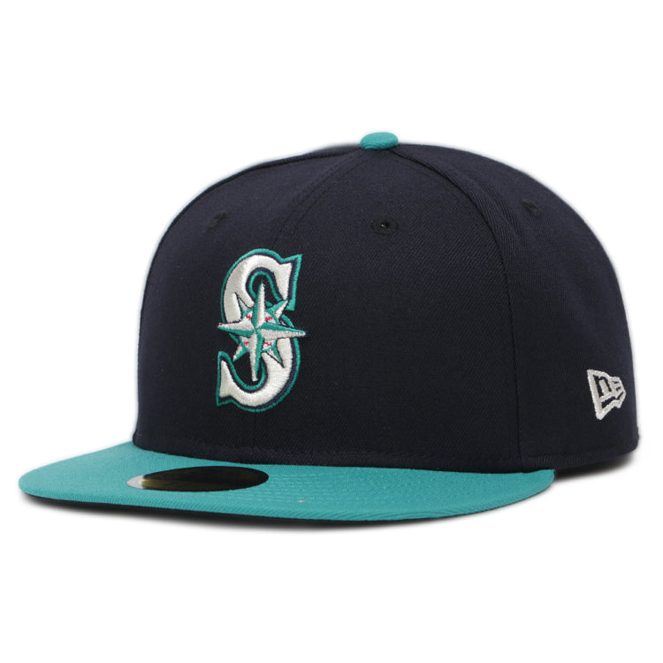 Seattle Mariners MLB AC Perf 2017 Northwest Green Navy 59FIFTY Fitted Cap