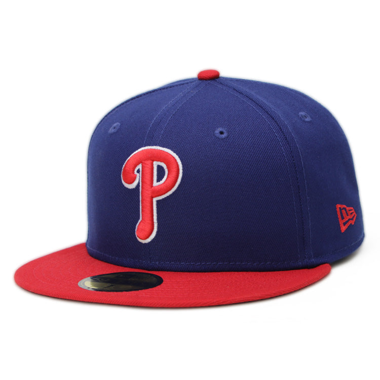 Philadelphia Phillies MLB AC Perf Alternate 2019 Red Blue 59FIFTY Fitted Cap