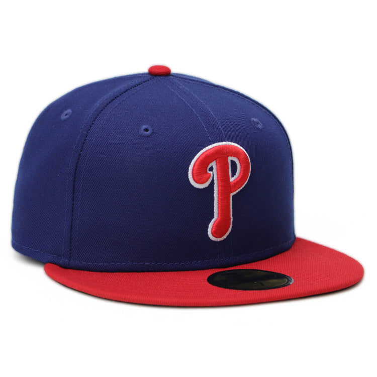 Philadelphia Phillies MLB AC Perf Alternate 2019 Red Blue 59FIFTY Fitted Cap