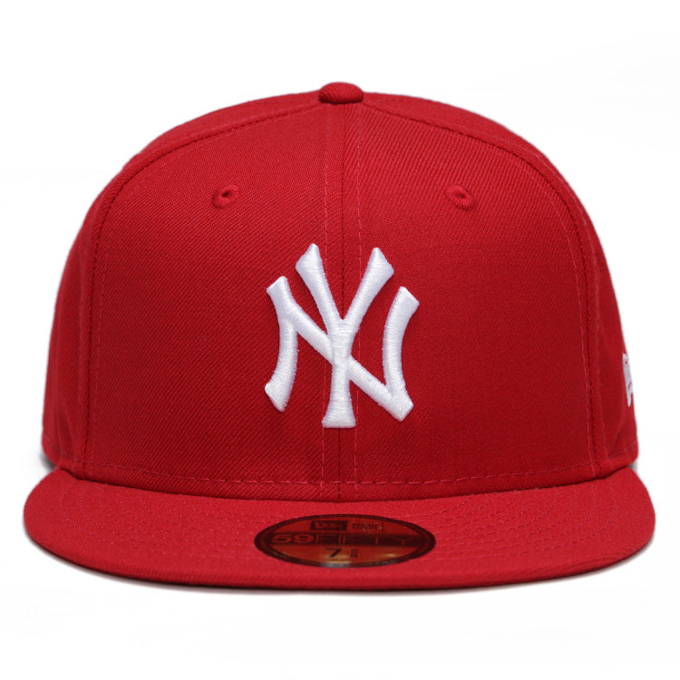 New York Yankees MLB AC Perf Scarlet 59FIFTY Fitted Cap (ESSENTIAL)