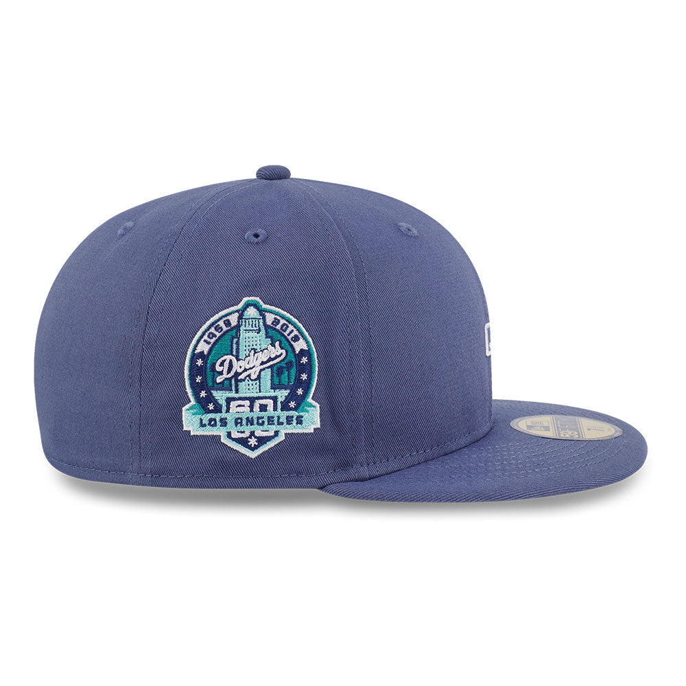 New Era Los Angeles Dodgers 5950 Pack Catchers Muted Indigo 59FIFTY Fitted Cap