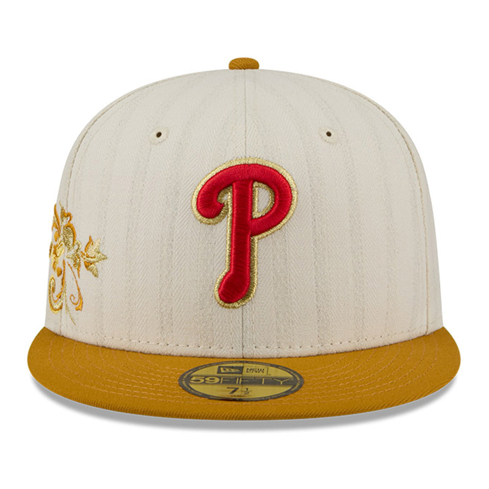 New Era Philadelphia Phillies 59FIFTY Day White 59FIFTY Fitted Cap