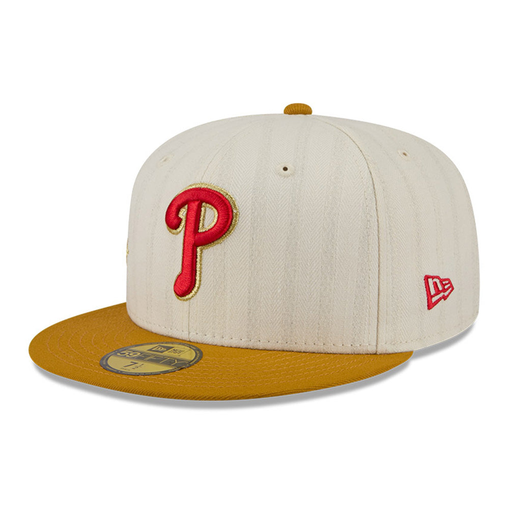 New Era Philadelphia Phillies 59FIFTY Day White 59FIFTY Fitted Cap