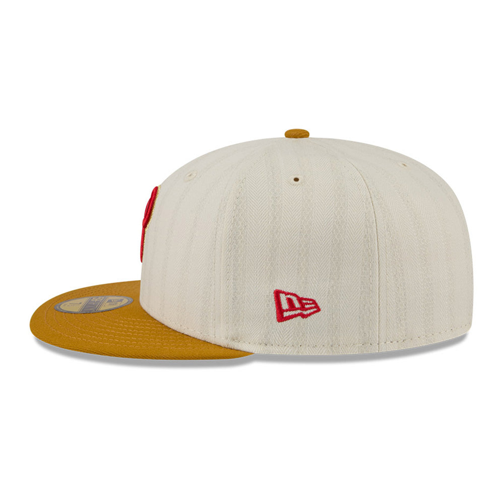 New Era Philadelphia Phillies 59FIFTY Day White 59FIFTY Fitted Cap
