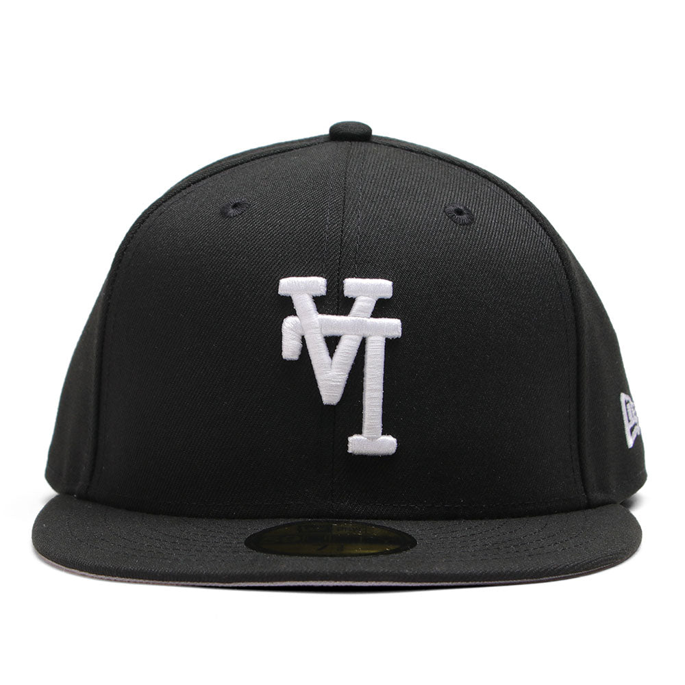 New Era Los Angeles Dodgers Upside Down Black 59FIFTY Fitted Cap