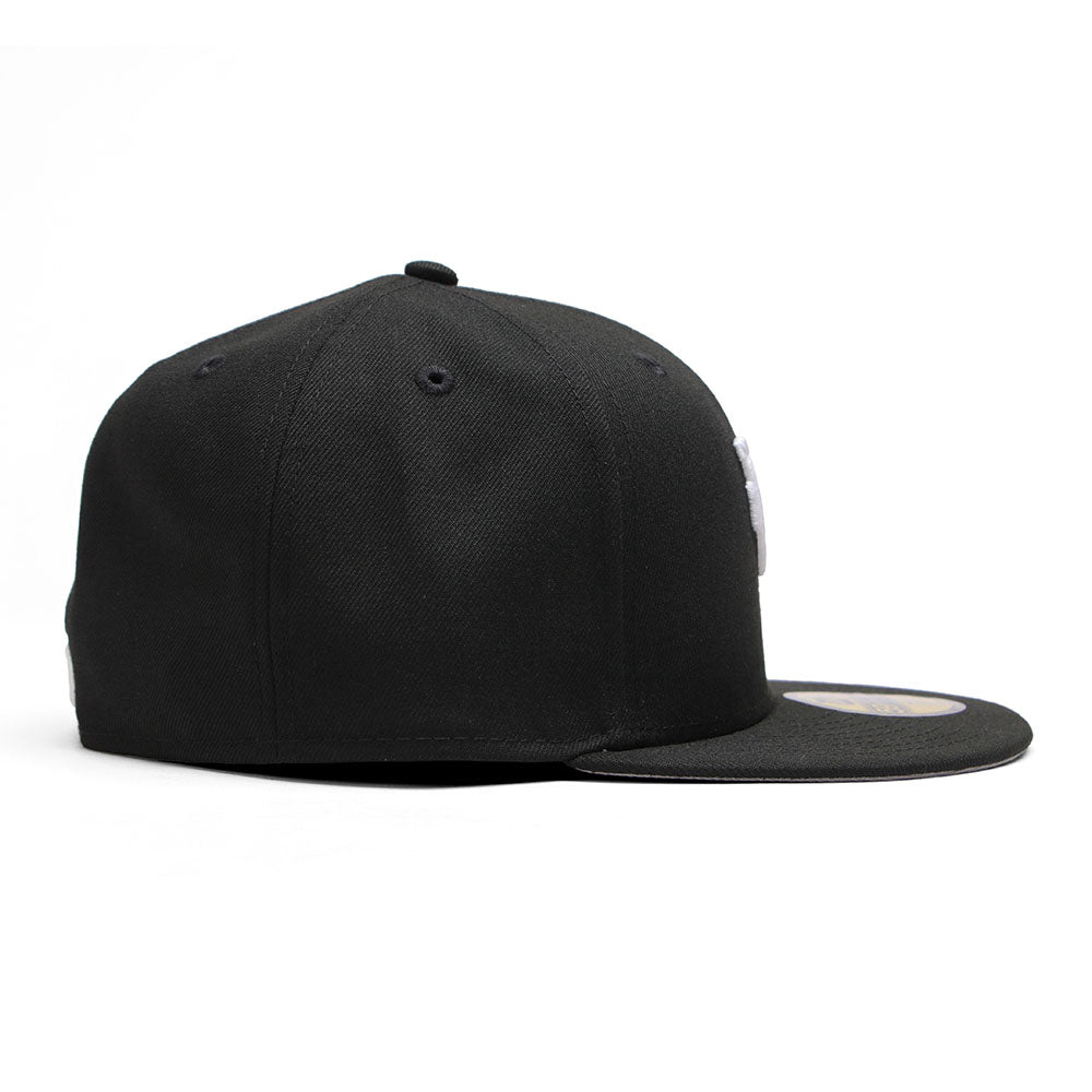 New Era Los Angeles Dodgers Upside Down Black 59FIFTY Fitted Cap