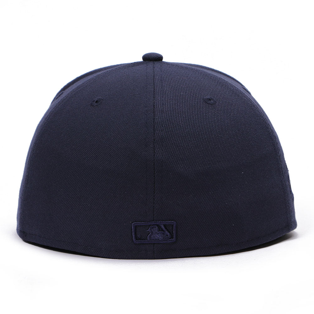 Los Angeles Dodgers Tonal Logo Navy 59FIFTY Fitted Cap