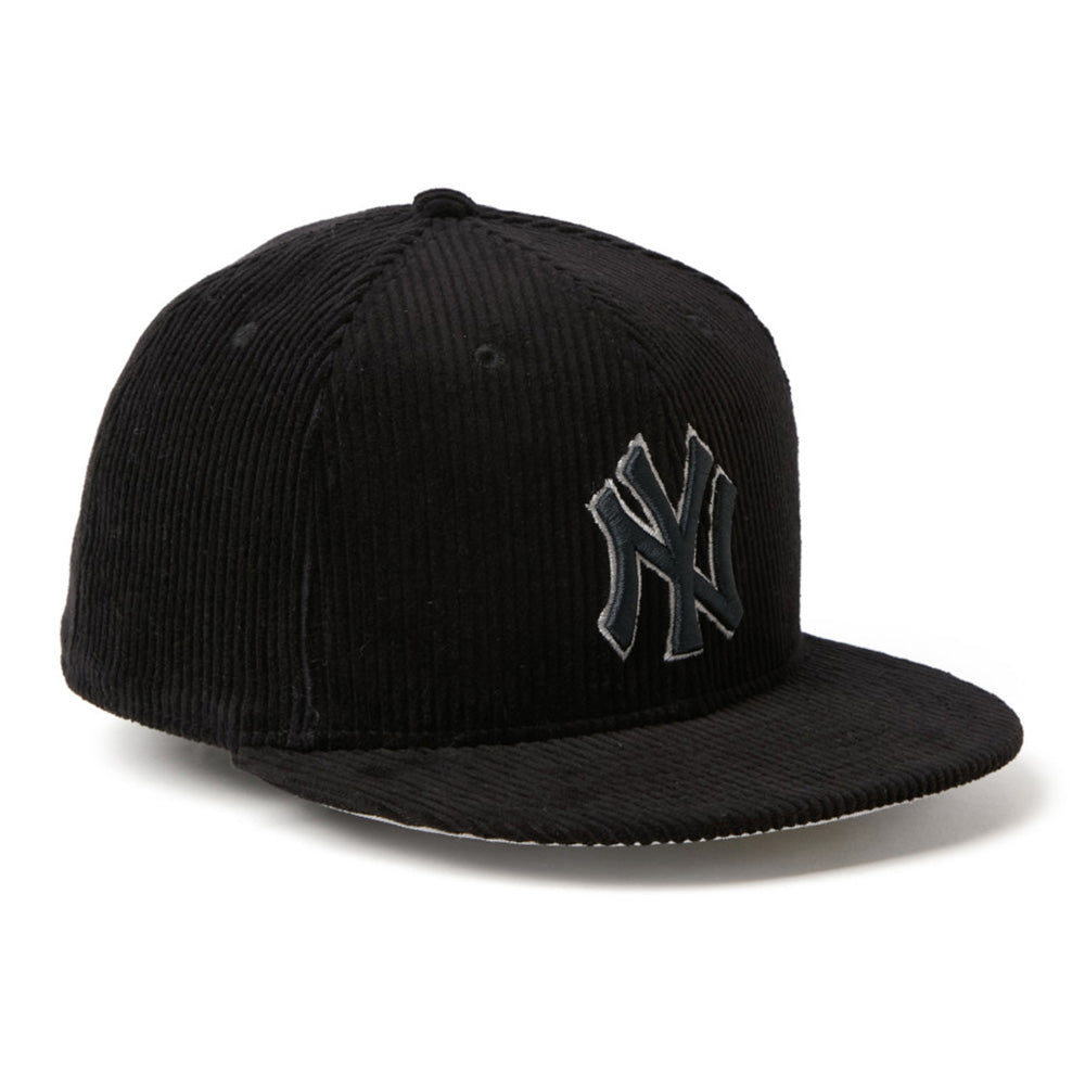 New Era New York Yankees Corduroy Black 59FIFTY Fitted Cap