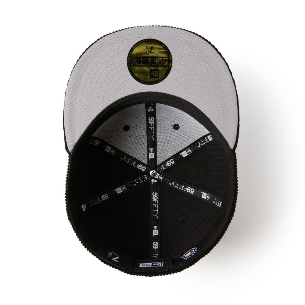 New Era New York Yankees Corduroy Black 59FIFTY Fitted Cap