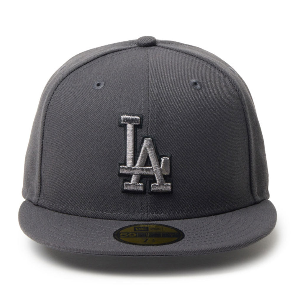 New Era Los Angeles Dodgers Metallic Pewter Grey 59FIFTY Fitted Cap