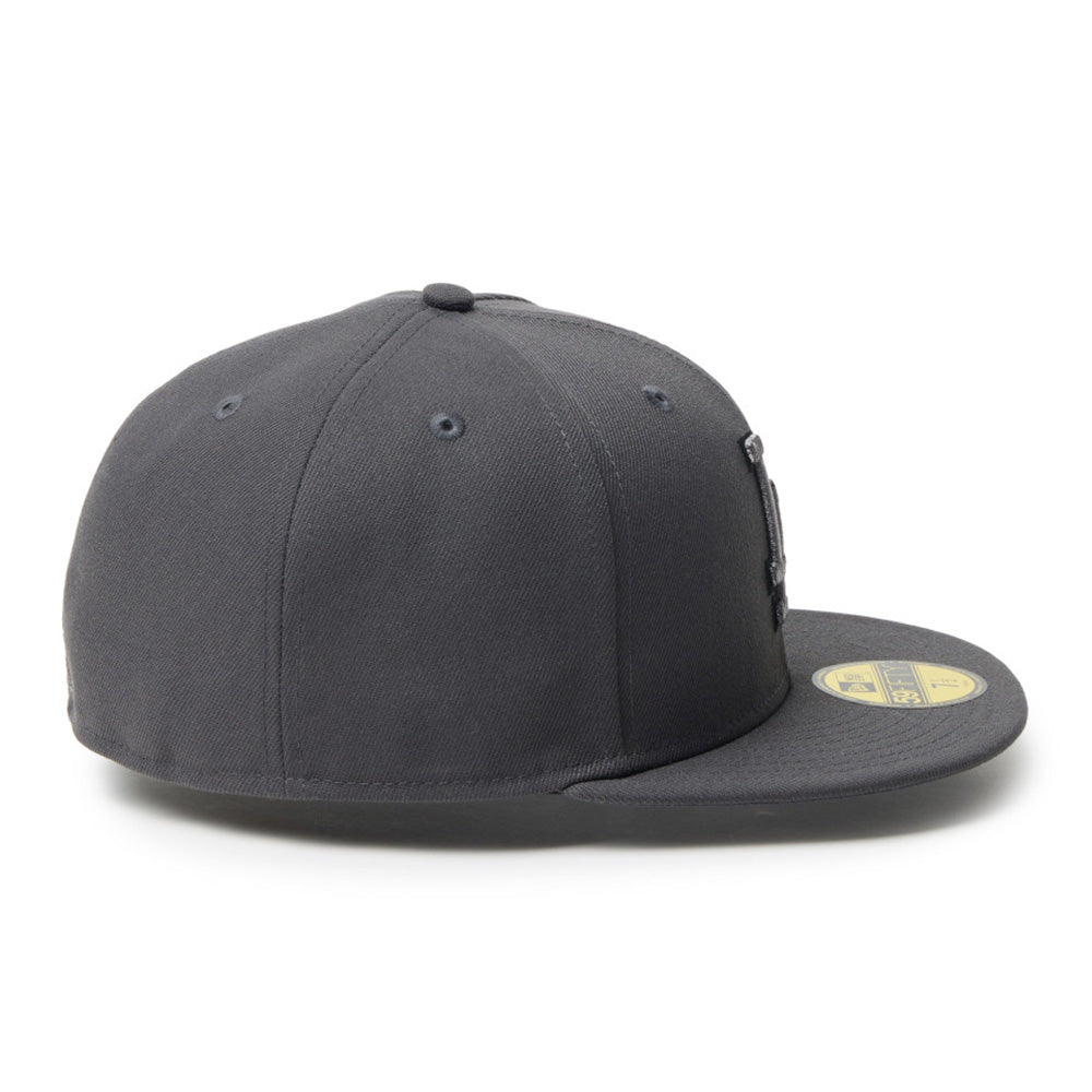 New Era Los Angeles Dodgers Metallic Pewter Grey 59FIFTY Fitted Cap