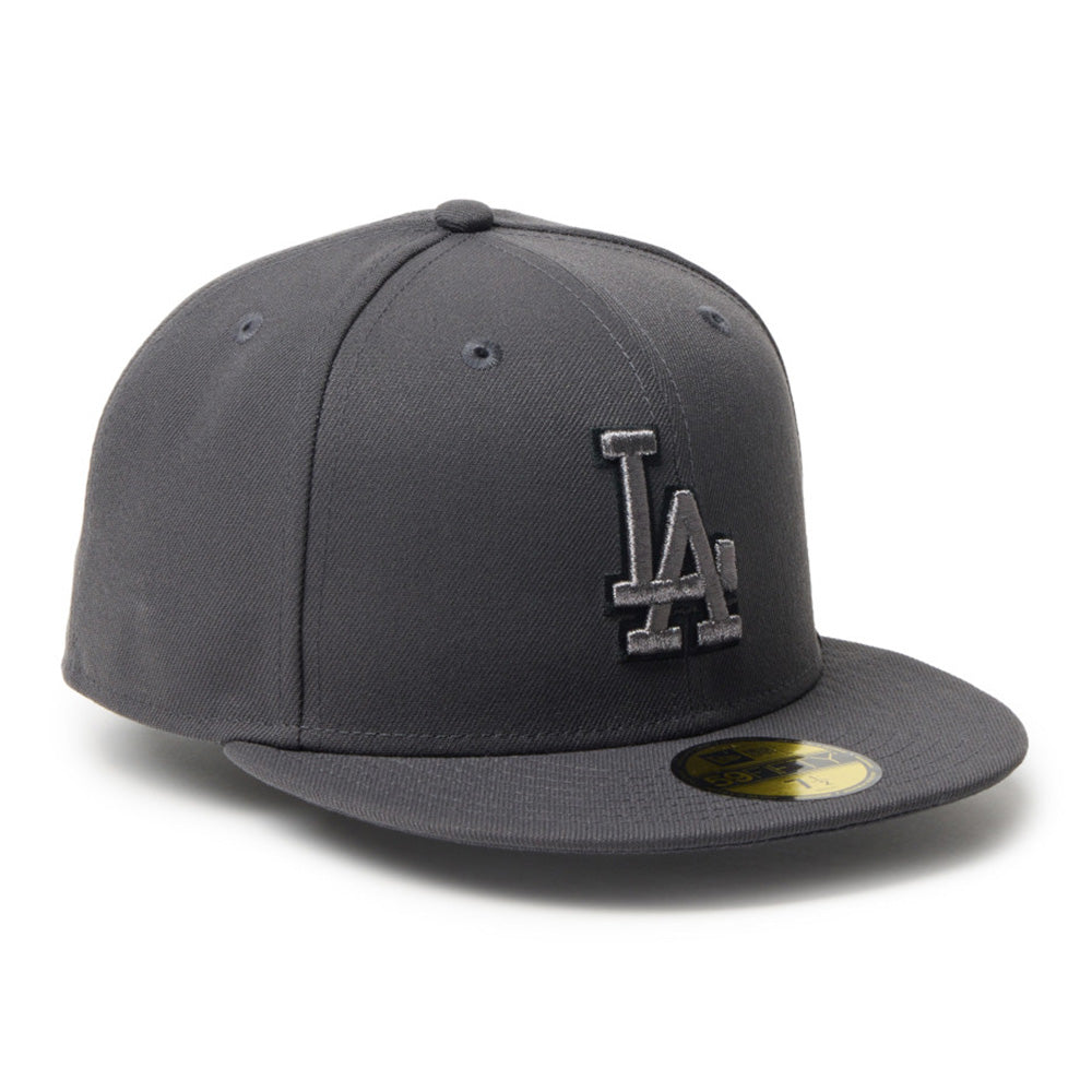 New Era Los Angeles Dodgers Metallic Pewter Grey 59FIFTY Fitted Cap