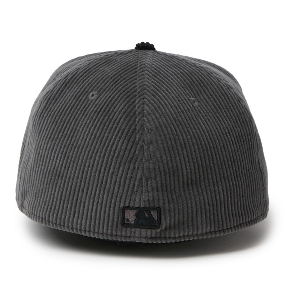 New Era Los Angeles Dodgers Corduroy Grey 59FIFTY Fitted Cap