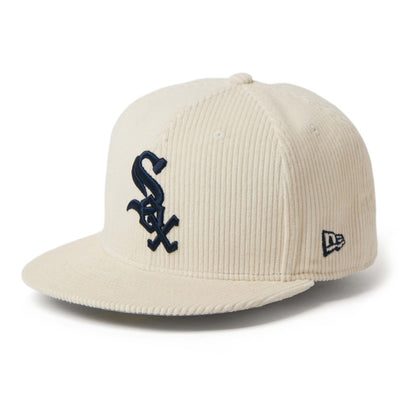 New Era Chicago White Sox Corduroy Ivory 59FIFTY Fitted Cap