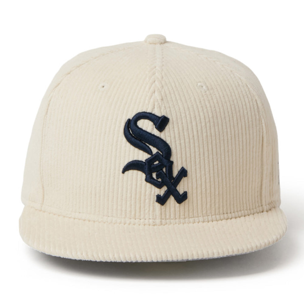New Era Chicago White Sox Corduroy Ivory 59FIFTY Fitted Cap