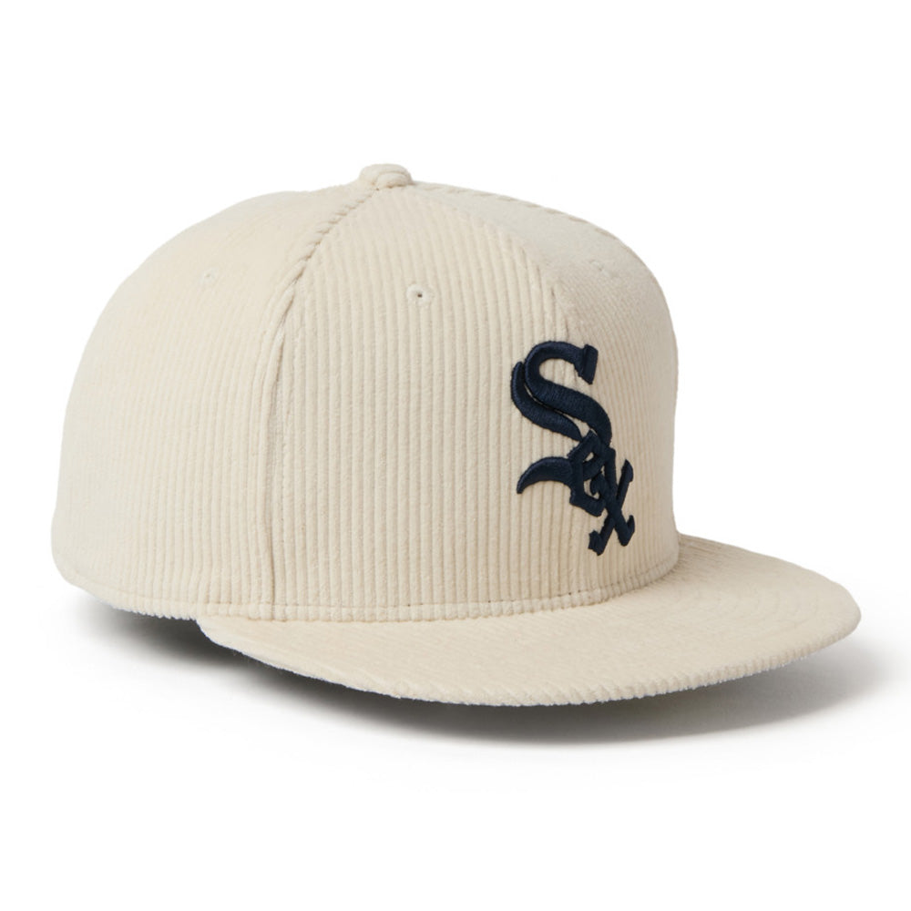 New Era Chicago White Sox Corduroy Ivory 59FIFTY Fitted Cap