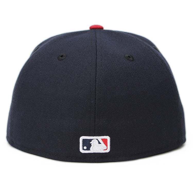 Cleveland Indians MLB AC Perf Navy Blue Red 59FIFTY Fitted Cap (ESSENTIAL)