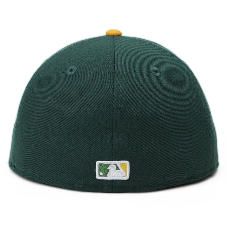 Oakland Athletics MLB AC Perf Yellow Green 59FIFTY Fitted Cap (ESSENTIAL)