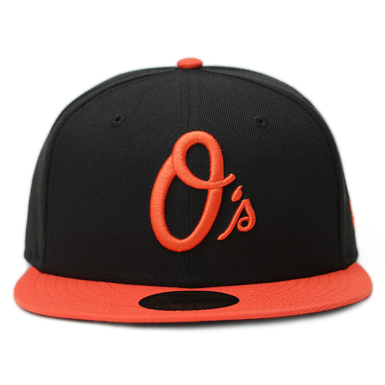 Baltimore Orioles MLB AC Perf Alternate 2017 Orange Black 59FIFTY Fitted Cap