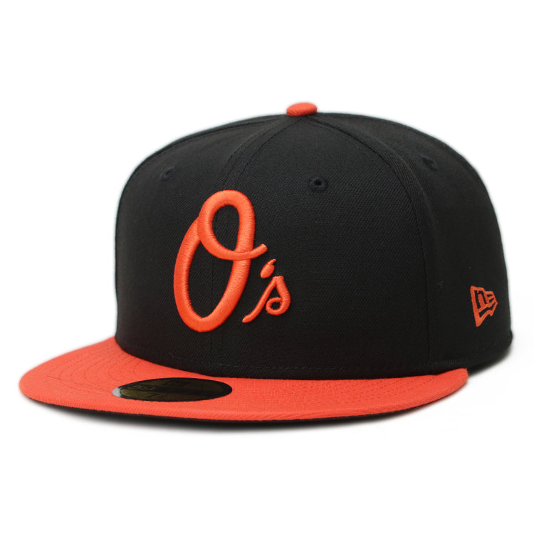 Baltimore Orioles MLB AC Perf Alternate 2017 Orange Black 59FIFTY Fitted Cap