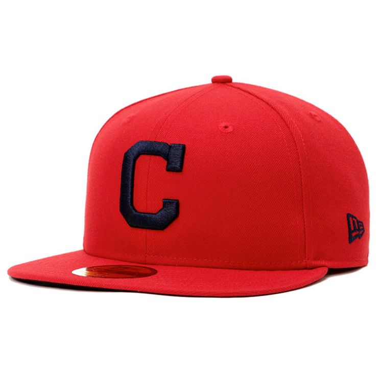 Cleveland Guardians MLB AC Perf ALT 2017 Red 59FIFTY Cap (ESSENTIAL)