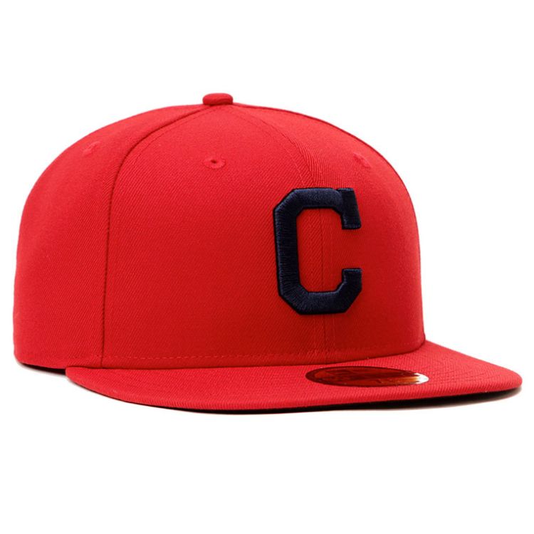 Cleveland Guardians MLB AC Perf ALT 2017 Red 59FIFTY Cap (ESSENTIAL)