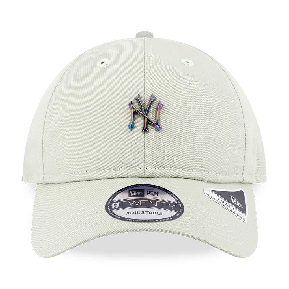 New Era New York Yankees Metal Badge FW25 Soft Grass 9TWENTY Small Adjustable Cap