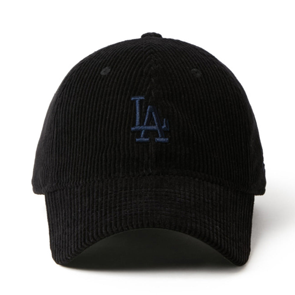 New Era Los Angeles Dodgers Corduroy Black 9TWENTY Adjustable Cap