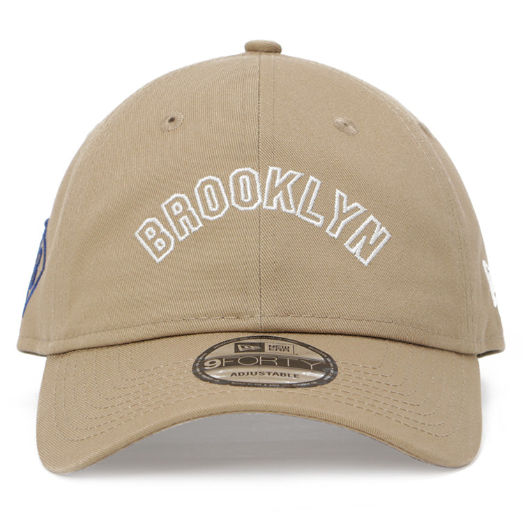 New Era Brooklyn Dodgers MLB Brown 9FORTY Unstructured Adjustable Cap