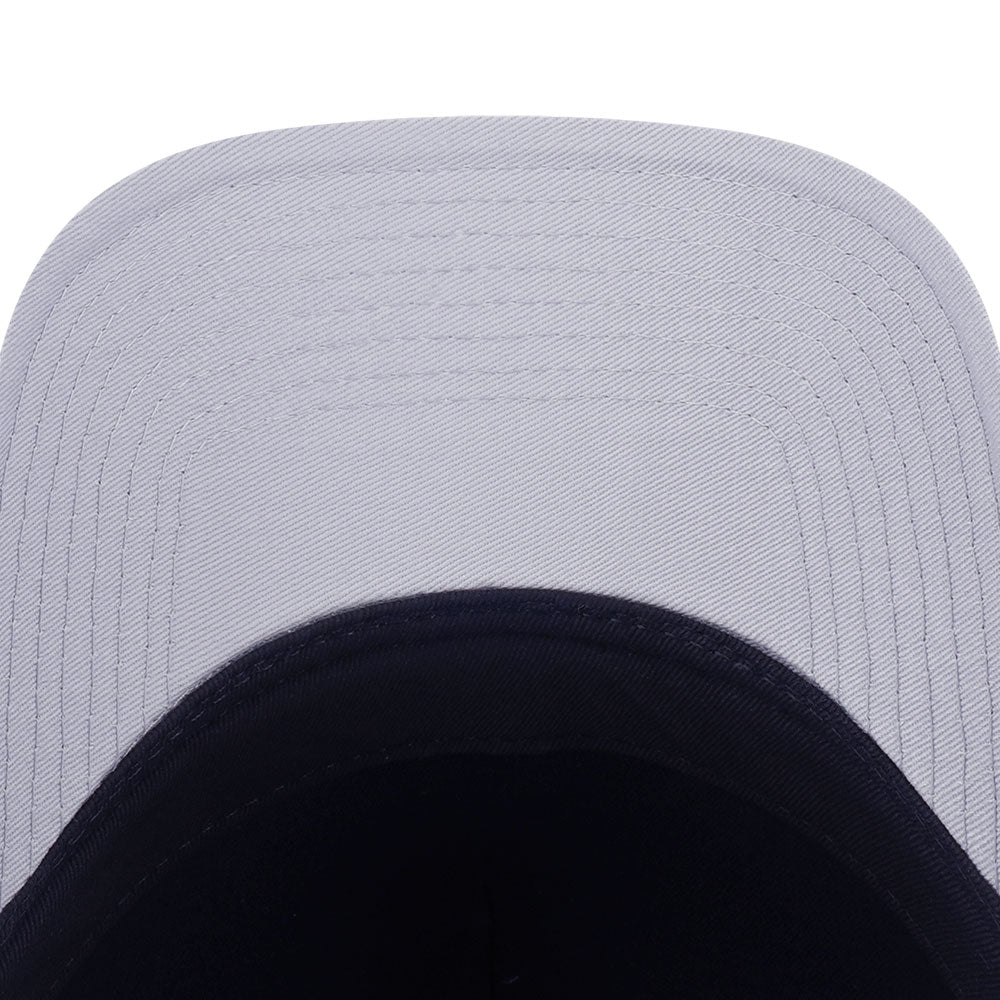 New Era New York Yankees Metal Badge FW25 Dolphin Grey 9FORTY A-Frame Trucker Snapback Cap